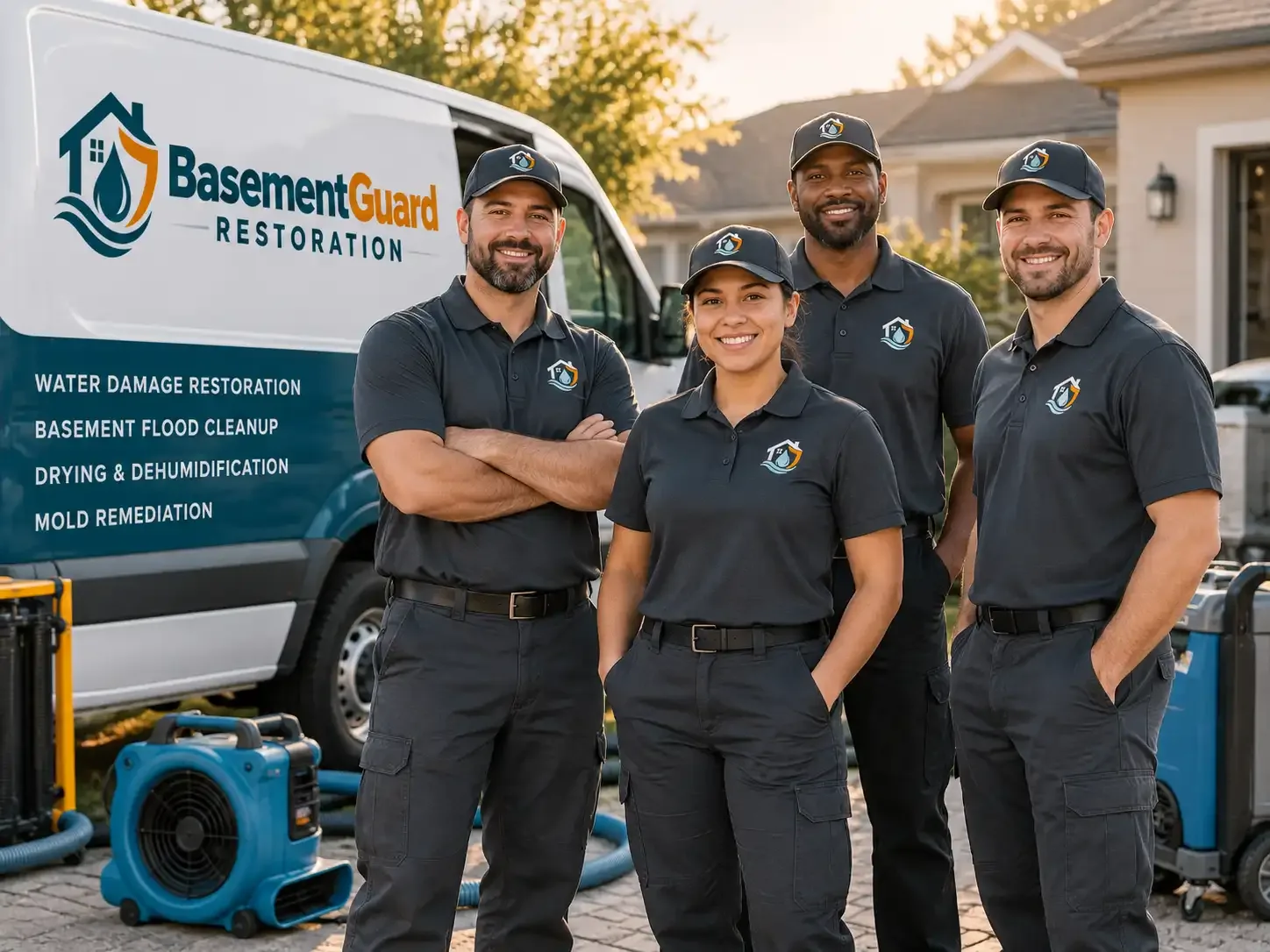 Basement Water Damage Restoration company in Lyburn, WV